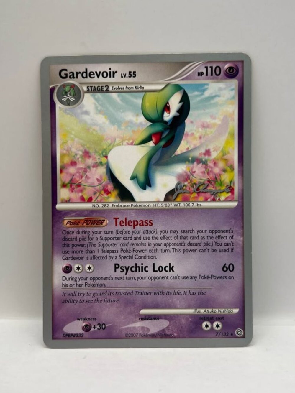 2007 Gardevoir 7/132 Jason Klaczynski World Championship